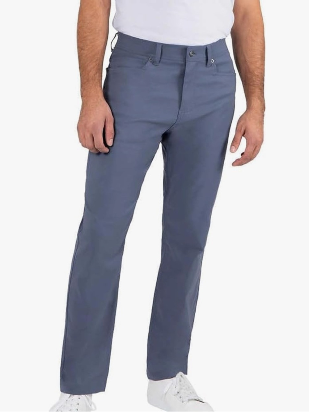 Gerry Men’s Relaxed Fit Comfort Stretch Venture Commuter Pant in Blue | 36x30